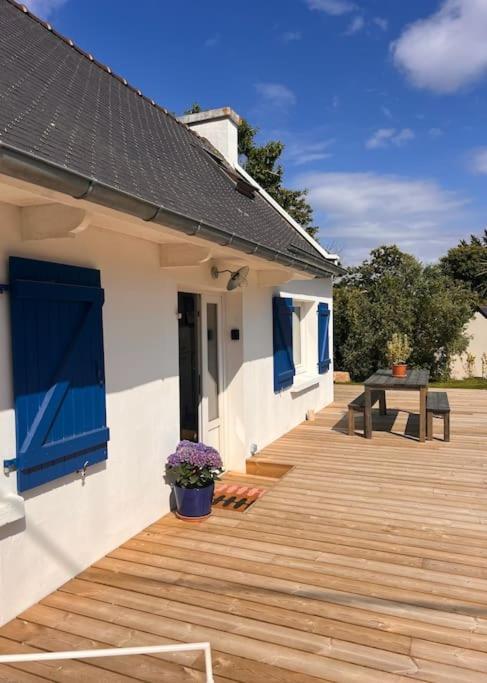 Maison Bretonne Renovee A Neuf - Terrasse Plein Sud - Proche Plage Perros-Guirec Luaran gambar