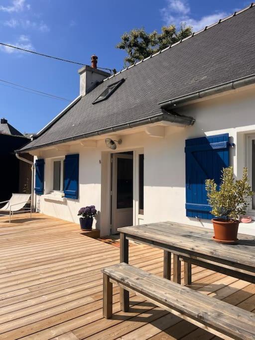 Maison Bretonne Renovee A Neuf - Terrasse Plein Sud - Proche Plage Perros-Guirec Luaran gambar